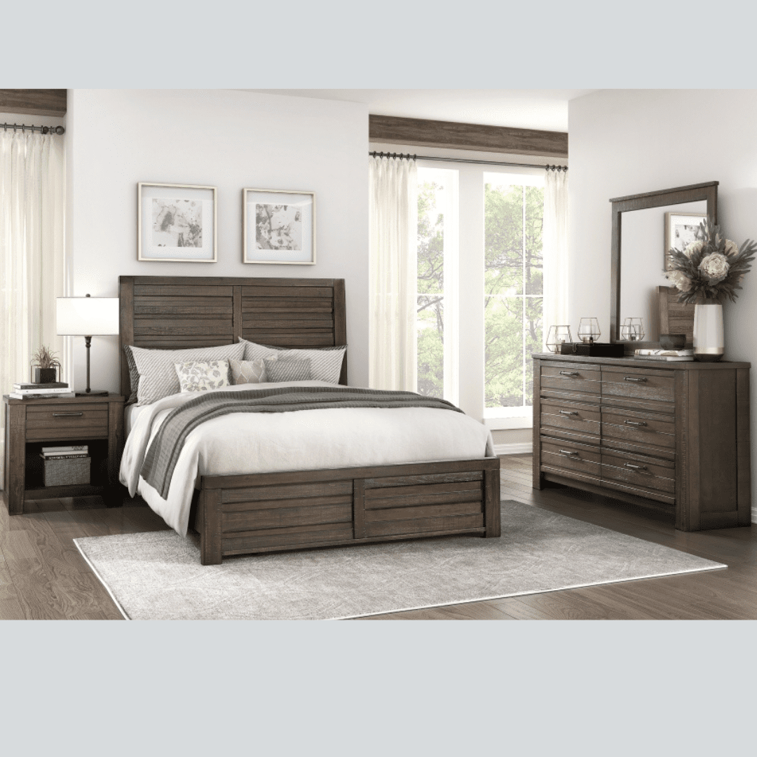 wooden bedroom set